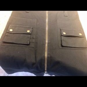 So cute cargo skirt with stretch.